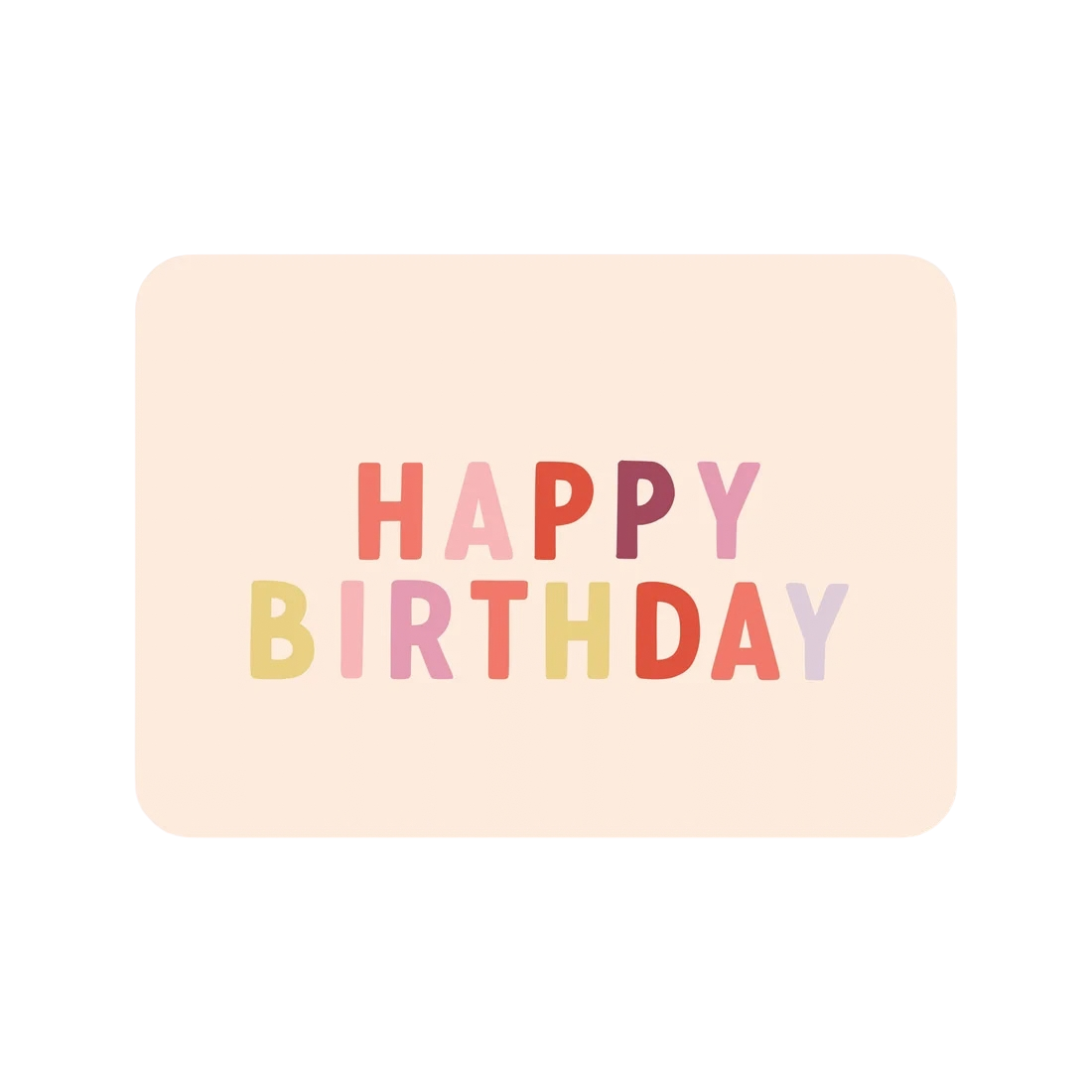 Kaart | Happy Birthday