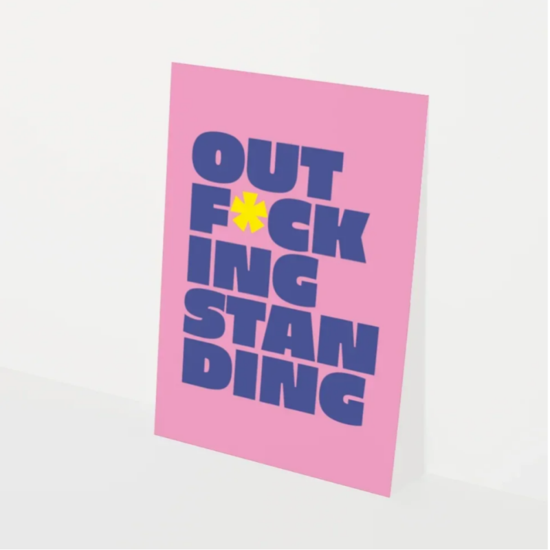 Kaart | Out F*cking Standing