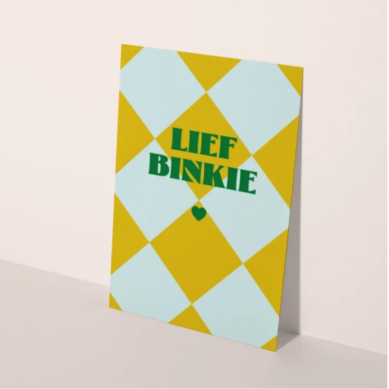 Kaart | Lief Binkie