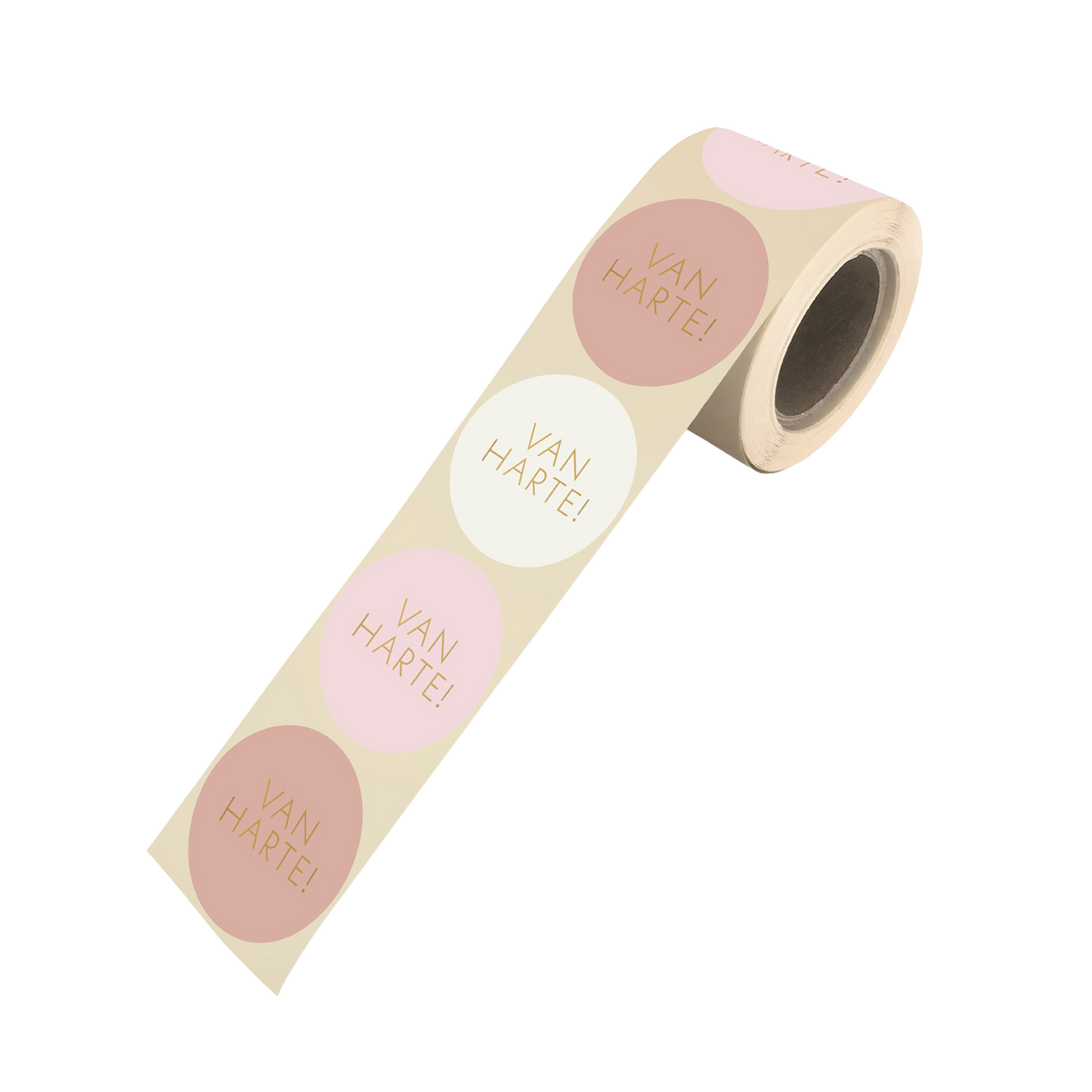 Cadeaustickers | Van Harte 6 stuks