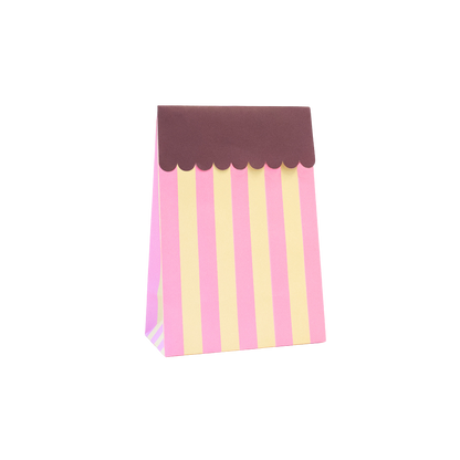 Blokbodemzak L | Wave - Pink