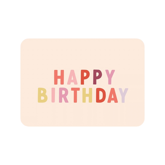 Kaart | Happy Birthday