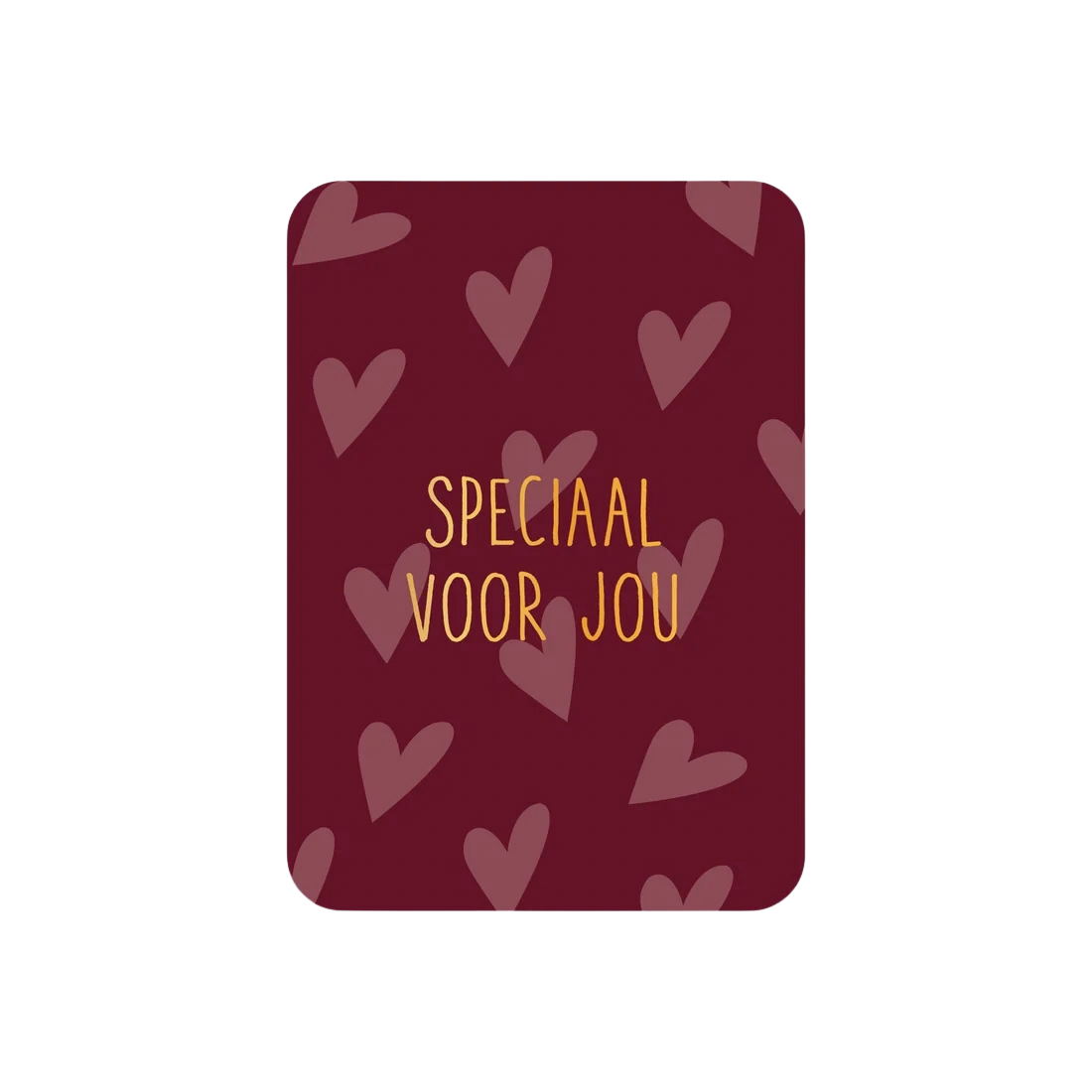 Minikaart | Speciaal Voor Jou (met goudfolie)