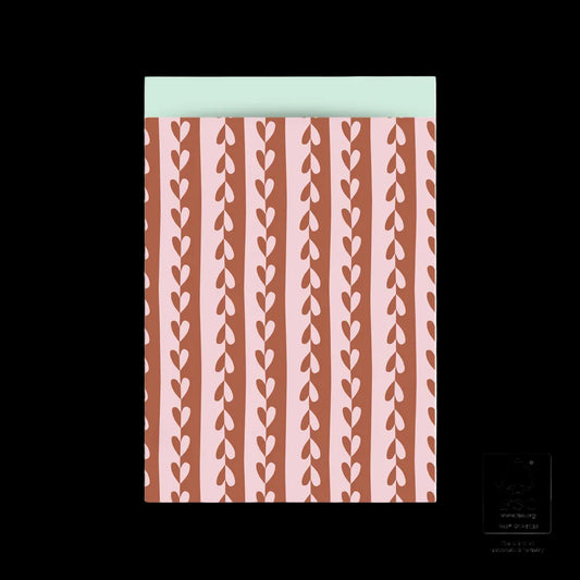 Cadeauzakje L | Hearts Pastel