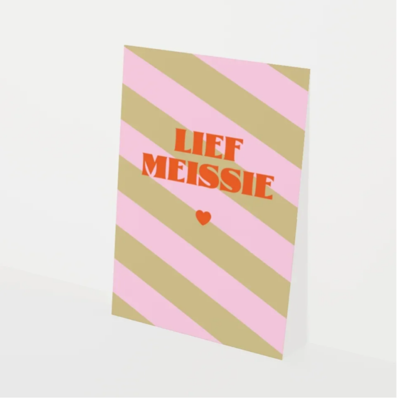 Kaart | Lief Meissie