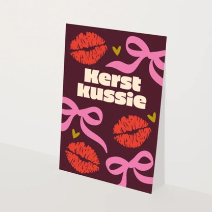 Kerstkaart | Kerst Kussie