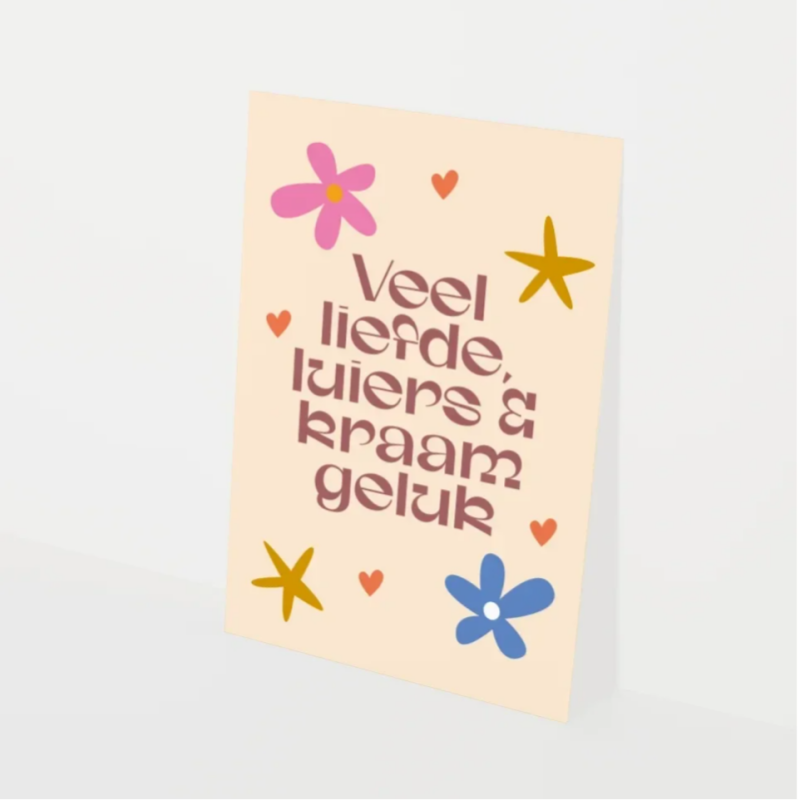 Kaart | Veel Liefde, Luiers & Kraamgeluk