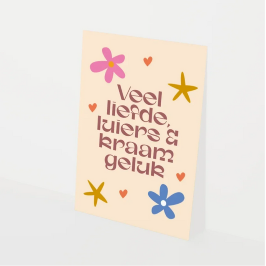 Kaart | Veel Liefde, Luiers & Kraamgeluk