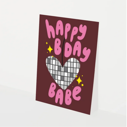 Kaart | Happy Bday Babe