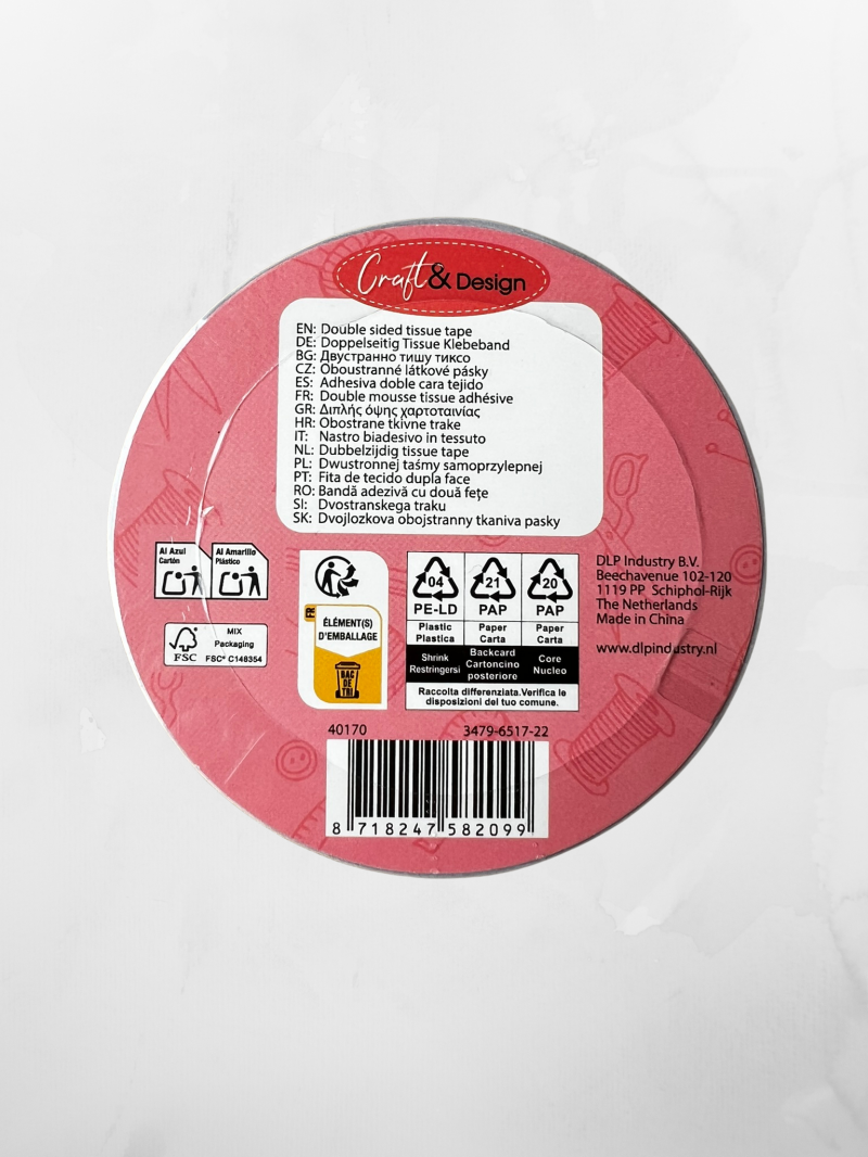 Dubbelzijdig tape