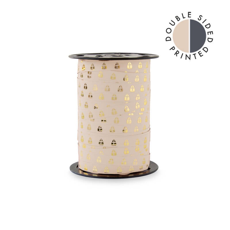 Cadeau lint | Sint Mijters - Beige - 3 meter