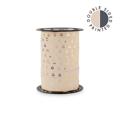 Cadeau lint | Sint Mijters - Beige - 3 meter