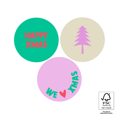 Inpakset | 'Kerst' - Kleurrijk